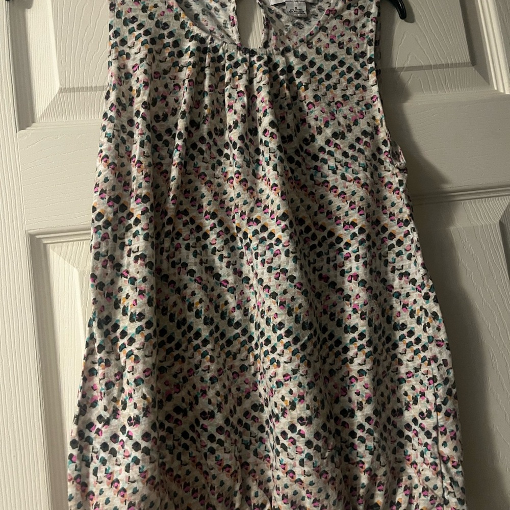 Liz Claiborne multi color sleeveless top
